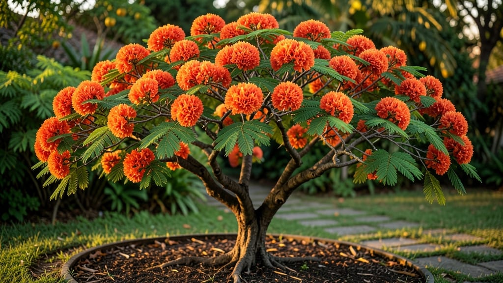 Gulmohar Tree Flowers: How to Grow Vibrant Orange Blooms Year-Round