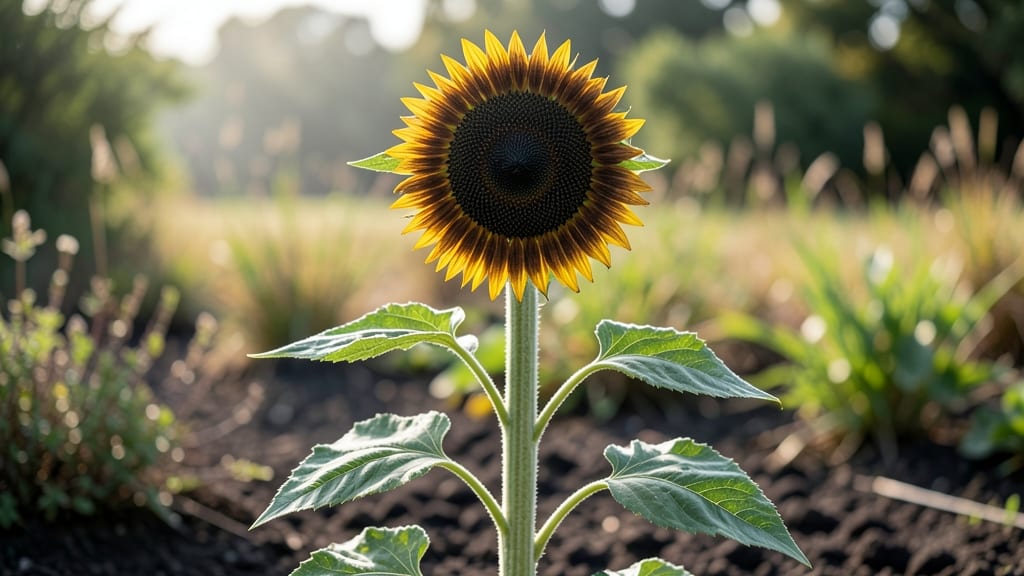 How Big Do Black Oil Sunflowers Get: Height Chart by Growth Stage