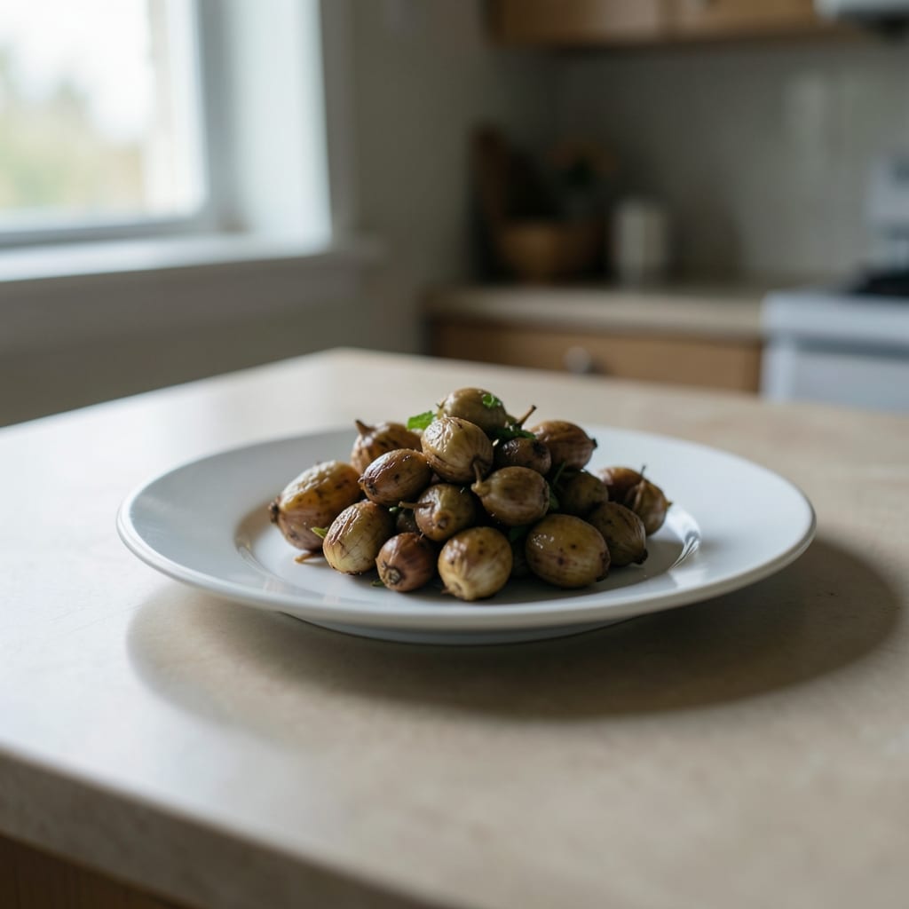 The dish as the corrected method produces it