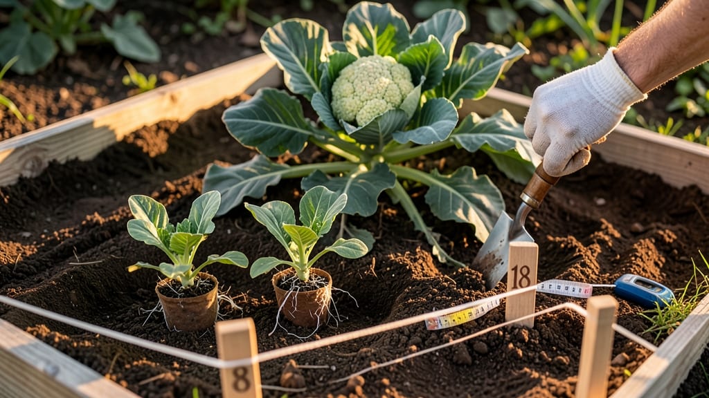 Spacing Cauliflower Plants: Pro Tips for Optimal Airflow and Growth