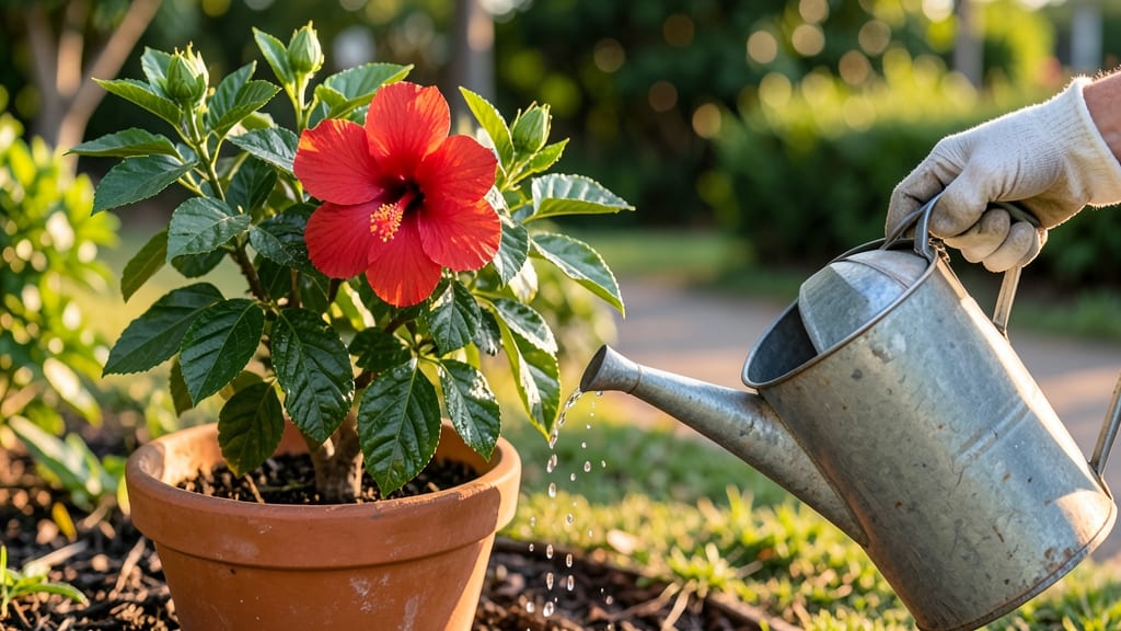 Hibiscus Flower Watering: Master the 3-Step Routine for Lush, Long-Lasting Blooms